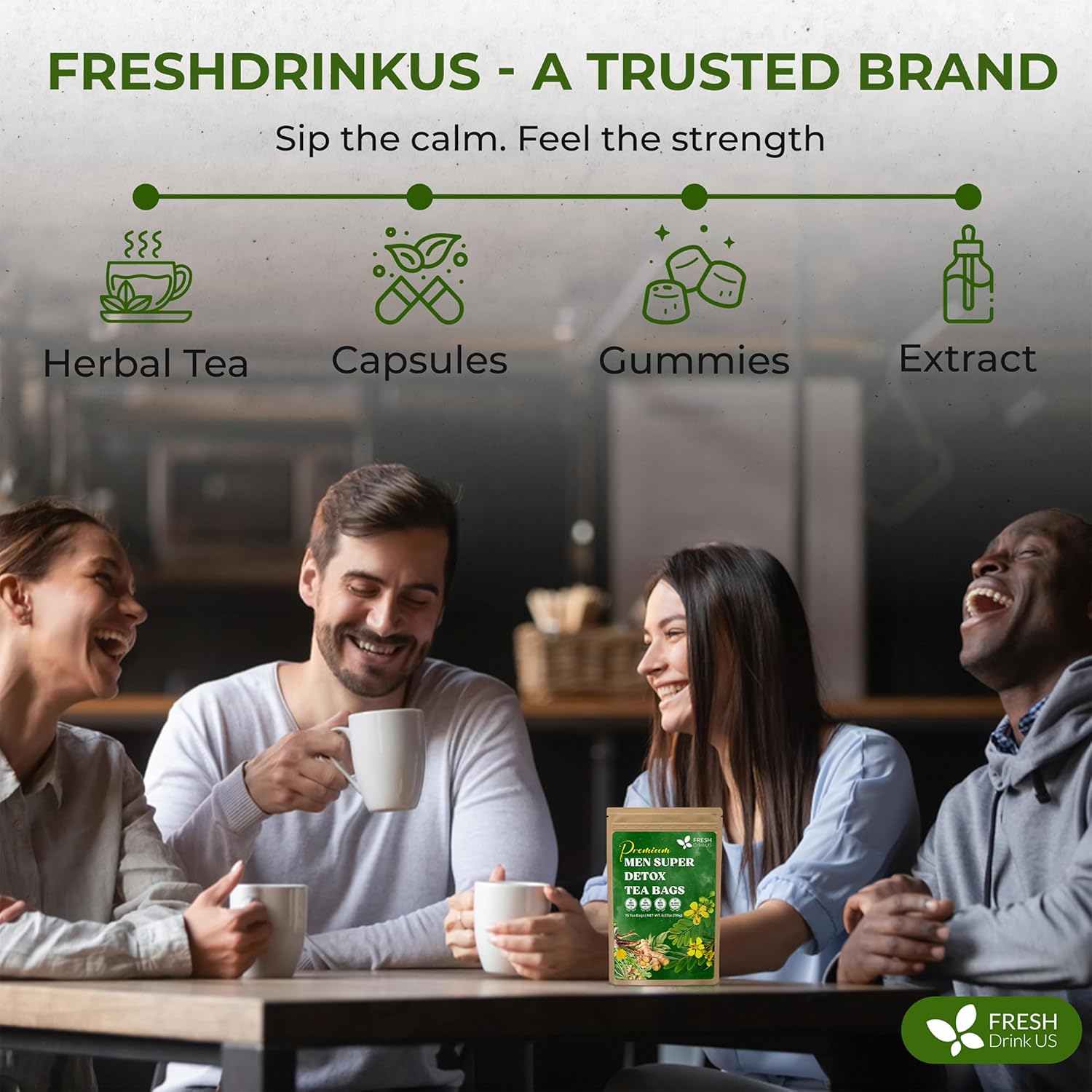 FreshDrinkUS Super Tea para Hombres - foto 4